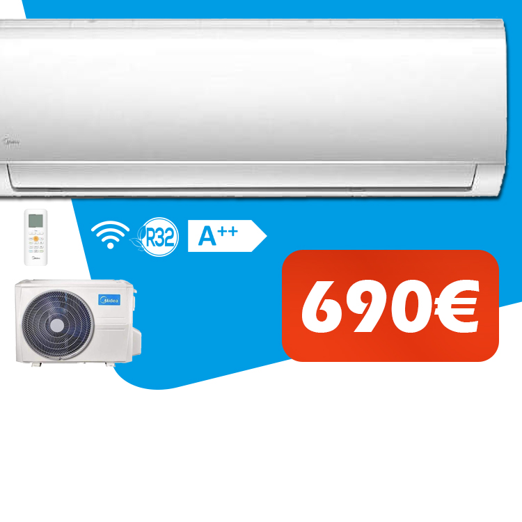 Midea Blanc 2.5kw
